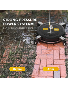 Limpiador de Superficies EVEAGE 36.83 cm para Lavadora a Presión 2