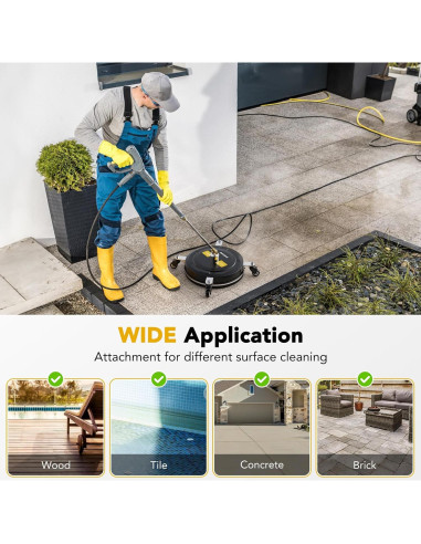 Limpiador de Superficies EVEAGE 36.83 cm para Lavadora a Presión