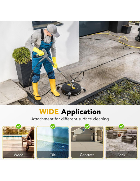 Limpiador de Superficies EVEAGE 36.83 cm para Lavadora a Presión