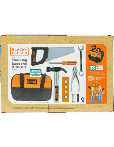 Juego de Herramientas Black+Decker Junior 13 Piezas