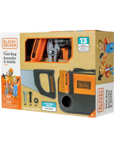 Juego de Herramientas Black+Decker Junior 13 Piezas