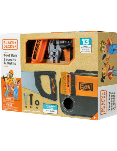 Juego de Herramientas Black+Decker Junior 13 Piezas