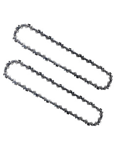 2 Piezas Cadena de Motosierra 25 cm Opuladuo 40 Enlaces