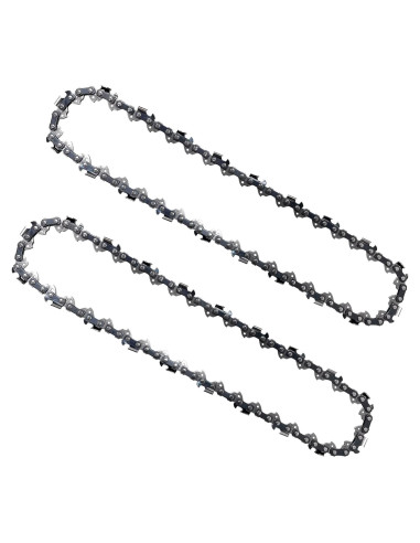 2 Piezas Cadena de Motosierra 25 cm Opuladuo 40 Enlaces