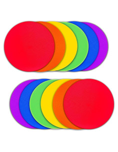 Conos de Entrenamiento de Agilidad PIKZH 23 cm 12 Pcs Antideslizantes