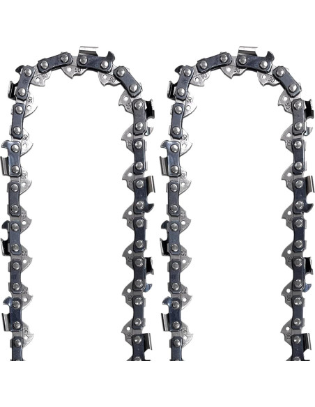 2 Piezas Cadena de Motosierra 25 cm Opuladuo 40 Enlaces