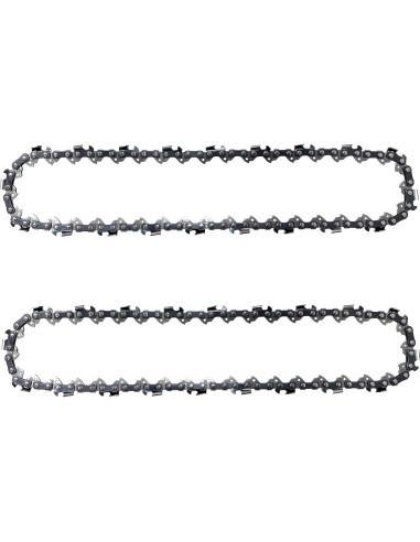 2 Piezas Cadena de Motosierra 25 cm Opuladuo 40 Enlaces