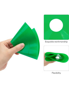 Conos de Entrenamiento BiAnYC 20 Pcs Verde 19 cm para Fútbol 2