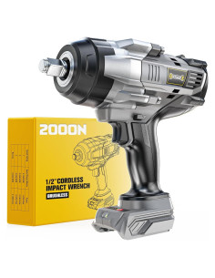 Llave de impacto inalámbrica 1/2" DIYtoolifz 2000 Nm 20V