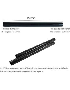 Kit de Accesorios para Aspiradora GIBTOOL 10 Piezas 2