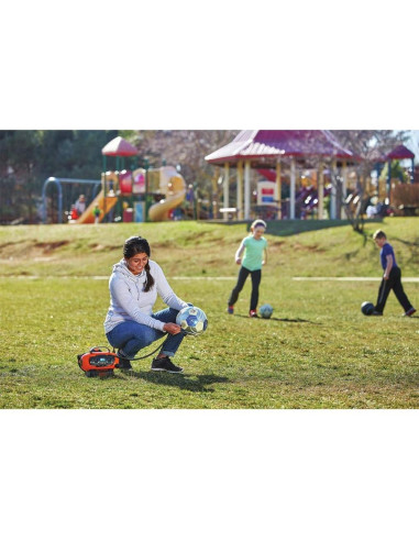 Inflador Inalámbrico BLACK+DECKER 20V Max, 3 Modos