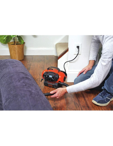 Inflador Inalámbrico BLACK+DECKER 20V Max, 3 Modos