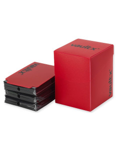 Caja de Barajas Vault X + 150 Fundas Negras TCG