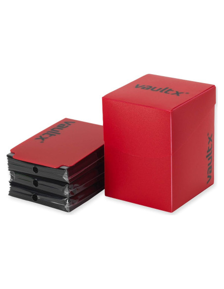 Caja de Barajas Vault X + 150 Fundas Negras TCG