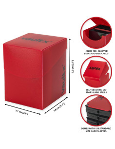 Caja de Barajas Vault X + 150 Fundas Negras TCG 2