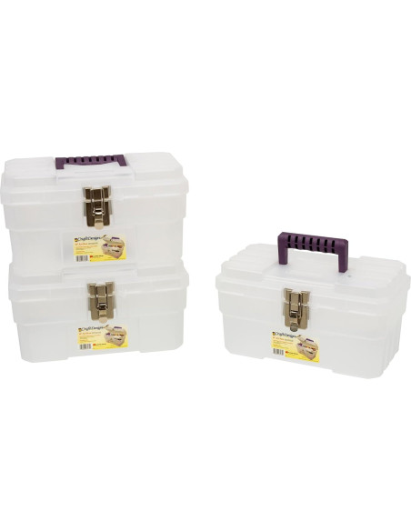 Caja de Almacenamiento Akro-Mils 35.56x20.32x20.32 cm Transparente