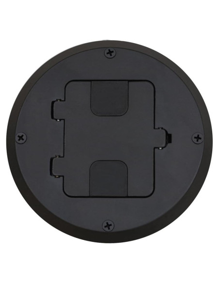 Caja de Piso Bryant Electric RF515BK Ajustable Negro