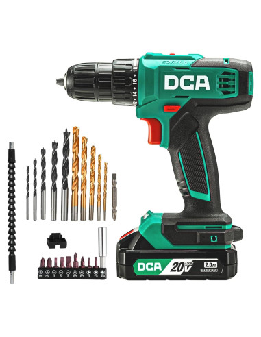 Taladro Inalámbrico DCA 20V 336 Nm Torque 2 Velocidades