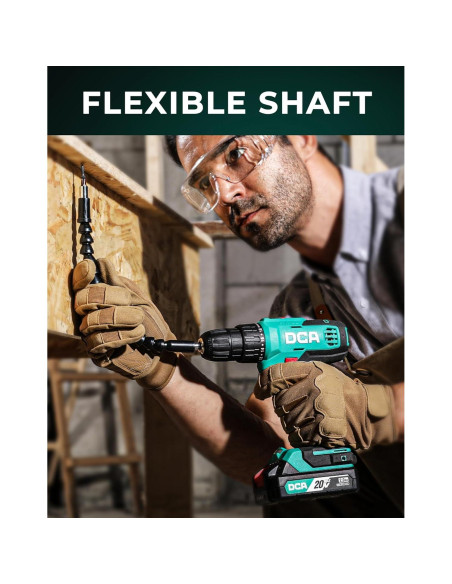 Taladro Inalámbrico DCA 20V 336 Nm Torque 2 Velocidades