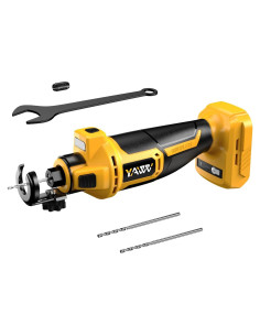 Sierra rotativa inalámbrica YAWV 20V para paneles de yeso