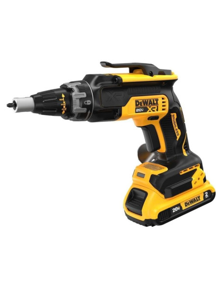 Atornillador DEWALT 20V MAX DCF630D2 con 2 Baterías