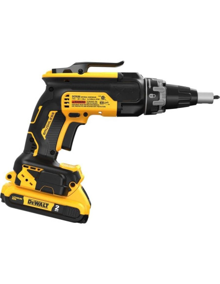 Atornillador DEWALT 20V MAX DCF630D2 con 2 Baterías