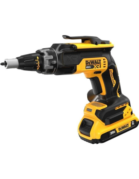 Atornillador DEWALT 20V MAX DCF630D2 con 2 Baterías