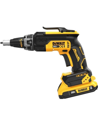 Atornillador DEWALT 20V MAX DCF630D2 con 2 Baterías