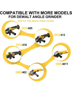 Estuche para Amoladora Dewalt 20V Impermeable 41.9x31.8cm 2