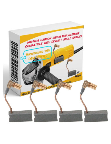4 Cepillos de Motor de Carbono Gysxrda N097696 para DeWalt