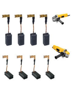 8 Cepillos de Carbono N097696 DeWalt Reemplazo Motor