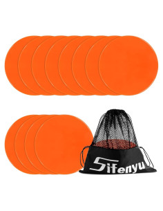 Marcadores de Spot de Goma SIFENYU 23cm Antideslizantes 12pcs