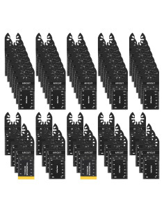 55 Cuchillas Oscilantes AIFICUT para Madera y Metal