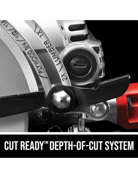 Sierra Circular SKIL 7-1/4" 15A Transmisión de Gusano Plata