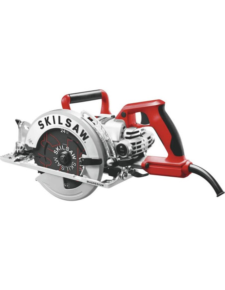 Sierra Circular SKIL 7-1/4" 15A Transmisión de Gusano Plata