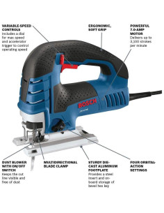 Sierra de vaivén BOSCH JS470E 7.0 Amp con control de velocidad 2