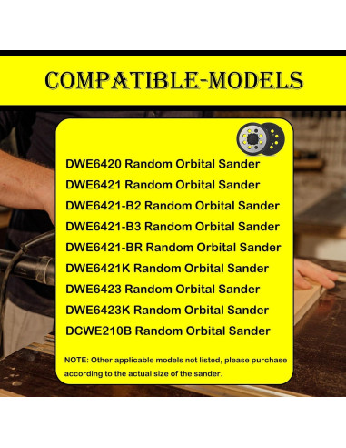 Almohadilla de Lijadora Orbital DeWalt 5" Aluminio 2 Pzas