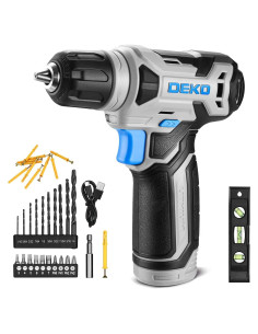 Taladro Inalámbrico DEKOPRO 8V con 42 Accesorios