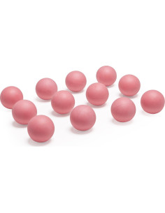 Pelotas de Lacrosse de Esponja Champion Sports - Paquete de 12 Rosa 2