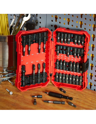 Juego de 42 Piezas de Puntas de Destornillador Amazon Basics