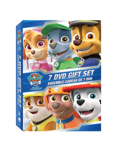 Set de Regalo 7 DVD PAW Patrol - Ryder y Cachorros
