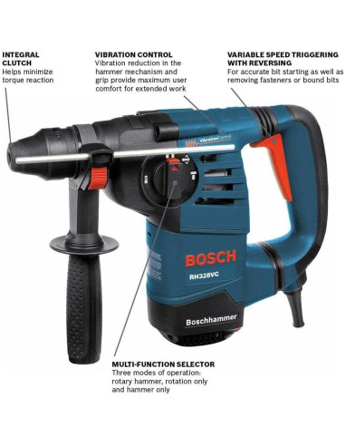 Martillo Rotativo BOSCH RH328VC 3 Modos 8 Amperios 3,49 kg