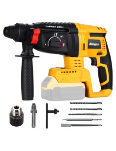Martillo Perforador Inalámbrico Alrigon 20V SDS 2.6J