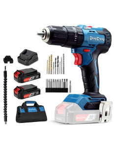 Taladro de Percusión Dong Cheng 20V Sin Escobillas 443 Nm