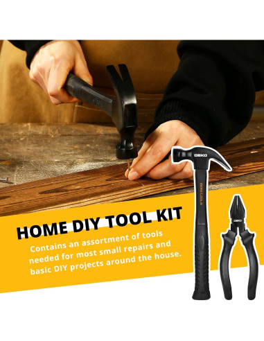 Kit de Herramientas DEKOPRO 150 Piezas para el Hogar