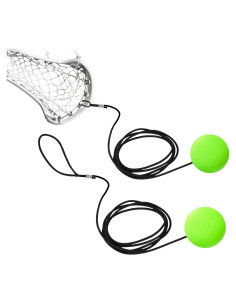 Rebotador de Lacrosse OTIIPOR con Pelotas LED Brillantes