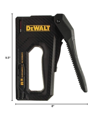Grapadora DEWALT 2-en-1 Fibra de Carbono DWHT80276