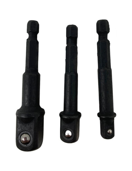Juego de Adaptadores DeWalt 3 Piezas para Impacto