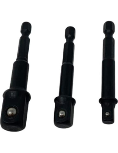 Juego de Adaptadores DeWalt 3 Piezas para Impacto