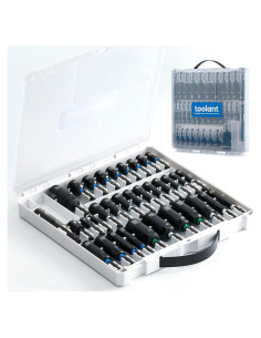 Set de Controladores de Tuercas Toolant 34 Piezas Acero